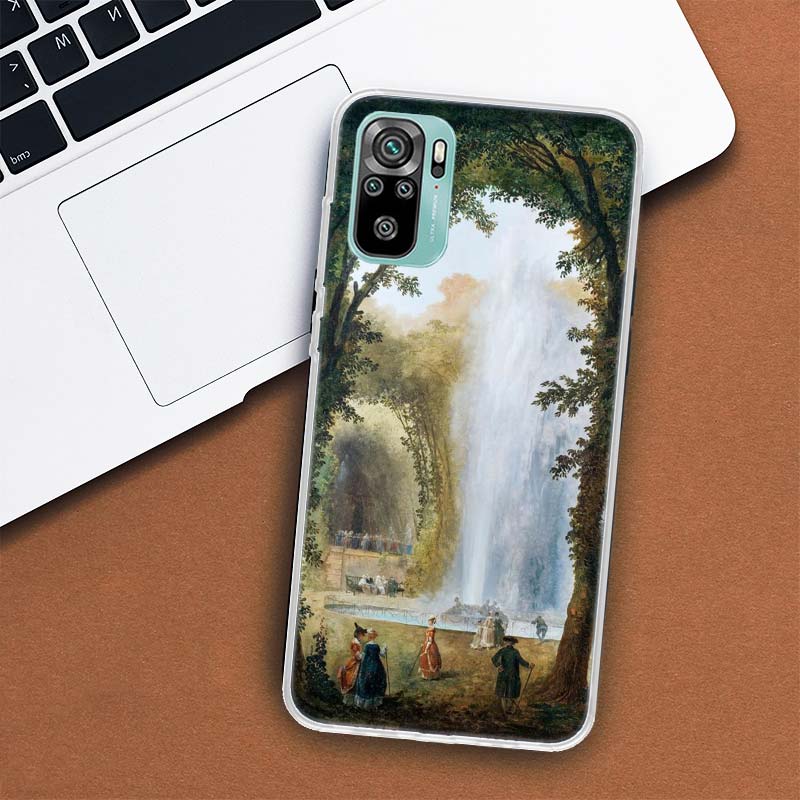 

Чехол для телефона Claude Monet Garden Lotus Bridge для Xiaomi Redmi 10 10C 10A 9T 9C 9A 9 Prime 8 8A 7 7A 6 6A K20 K30 K40 Pro S2 F Redmi S2