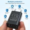 5/1 ks Univerzální 5V 1A EU zástrčka USB nástěnná nabíječka na telefon Nabíječka Napájecí adaptér Pro iPhone iPad Samsung Xiaomi Redmi Google