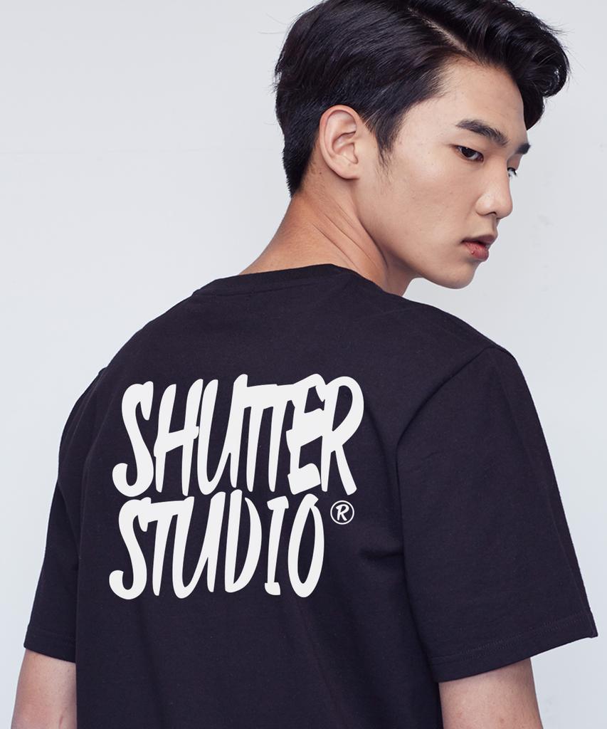 SHIRTER Glory St. Short Sleeve T-Shirt (Srts206) Black_White