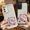 Phone Case: 2D Flat Samsung Galaxy A34 A35 M05 M06 S20 S22 S21 FE Plus 5G Protective Case, Multiple Nine-Tails Spreading, Christmas and Halloween Gift