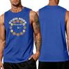 Men's Casual Sleeveless Tank Top Loose Fit Summer Daily Wear Muscle Shirt Printed Graphic Design Lightweight Comfortable