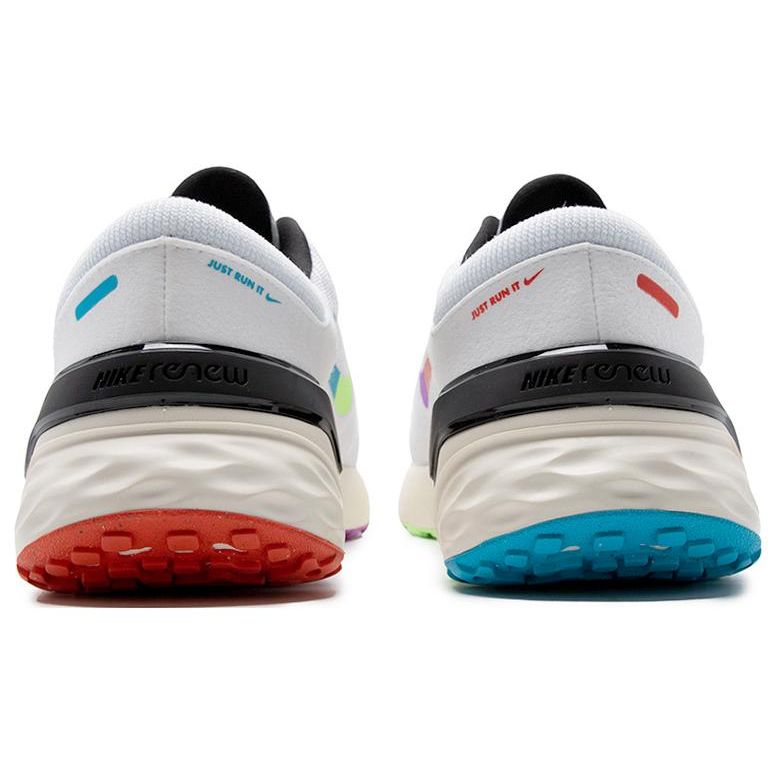 Nike Renew Run 4 Se Fitness Non-Slip Low-Top Running Shoes Men Sneaker White Green Black FJ1048-100