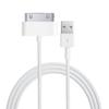 Câble USB + Chargeur Secteur - Phonillico® - Compatible iPhone 4/4S/3G/3GS - 1M - Blanc - 1A