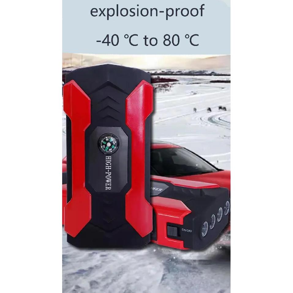 12V 98000mAh Car Jump Starter, Portable Power Bank &Emergency Booster for Vehicles, Auto Buster Charger with Jump Start Function