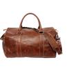 Große Büffelleder 20 Zoll Gepäck Reisetasche Weekender Reise Übernachtung Handgepäck Sportstudio Reise-Duffel für Männer