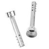Motorcycle Modified Triangular Round Mouth Back Pressure Core Tuning Tube Sound Regulator Dual-Purpose Tube Muffler