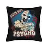 Art The Clown Terrifier Pillowcase Printed Cushion Cover Decorations Halloween Throw Pillow Case Cover Sofa Zipper