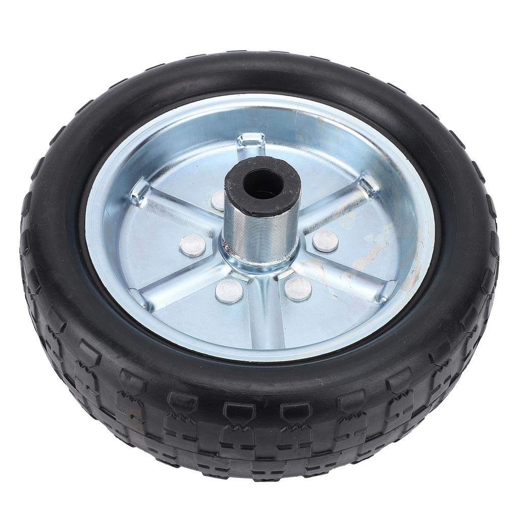 10-inch Trailer Jack Replacement Wheel, 2000 Lb. Powerful Trailer Tongue Jack Wheel, 84mm Rim, Oil-Resistant, High-Strength Trailer Jack Caster
