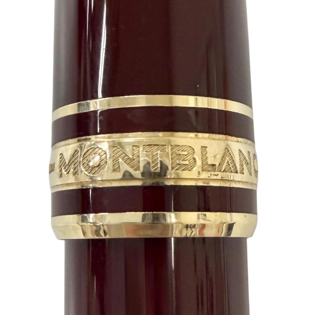 Great MONTBLANC fountain pen Meisterstück Classic 4810 Burgundy Used