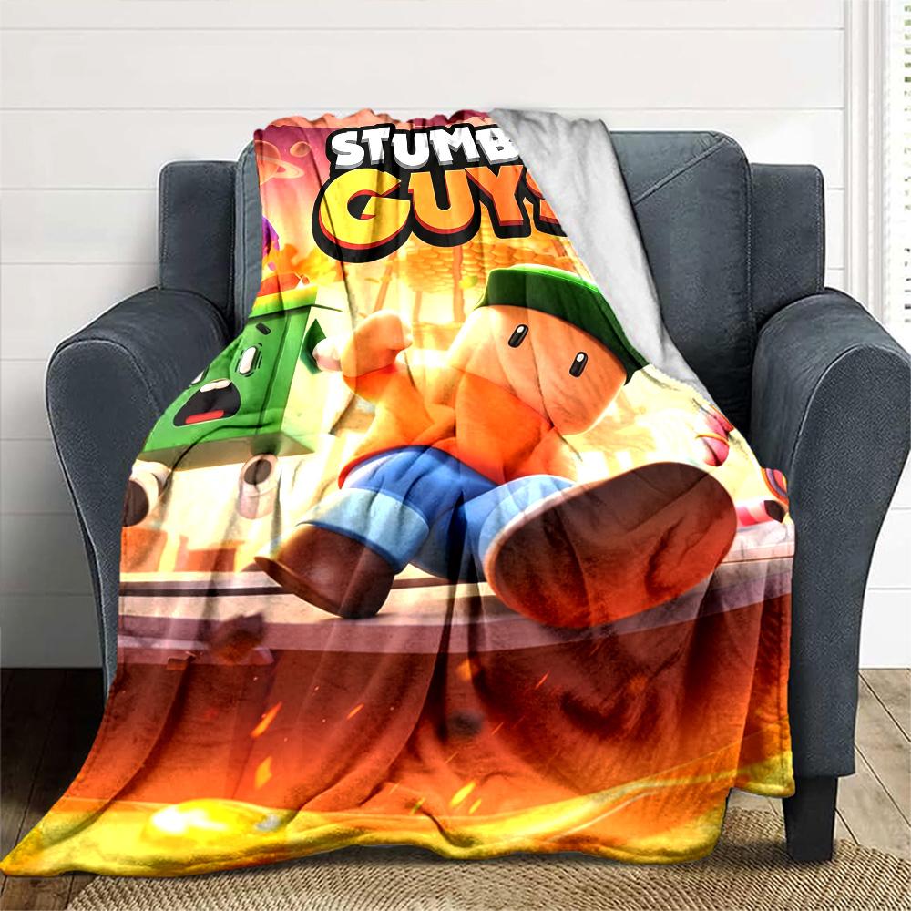 Stumble Guys Blanket Durable Comfort Great for Couch Picnics Seaside for All Occasions Stylish Decor Gifts For Family Or Friends