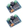 2pcs 12V-36V DC Voltage Protection Module Digital Low Voltage Protector Disconnect Switch Over Discharge Protection Module