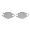 Paar AGR-Ventil Blindplatten-Kit für RENAULT ESPACE LAGUNA MASTER TRAFIC VAUXHALL MOVANO 2.2 2.5 dCi