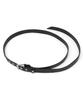 MILLO ARCHIVE Ether Slim Leather Belt [Black]