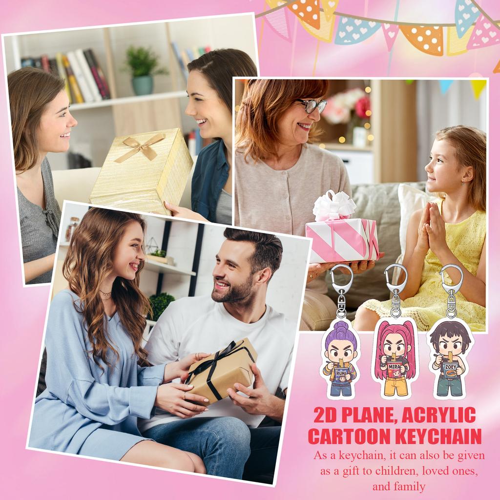 Netflix Korean Anime Peripheral Acrylic Keychain