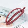 Top Clip Frosted Duckbill Clip Clamps Ponytail Holder Headwear Hair Claws  For Women Girls