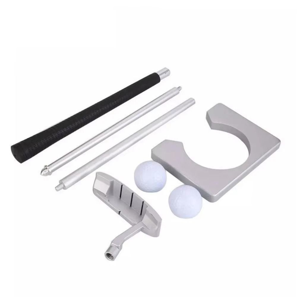 Detachable Putter Mini Golf Equipment Lightweight Portable Golf Trainer  Travel Golf Accessories