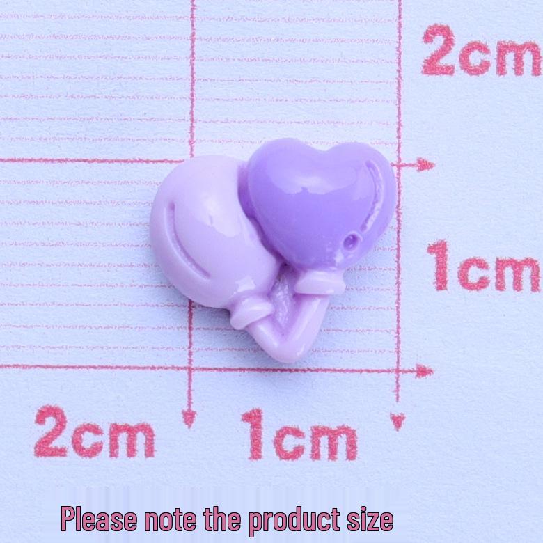 Cartoon Mini Forest DIY Resin Hair Clip Materials