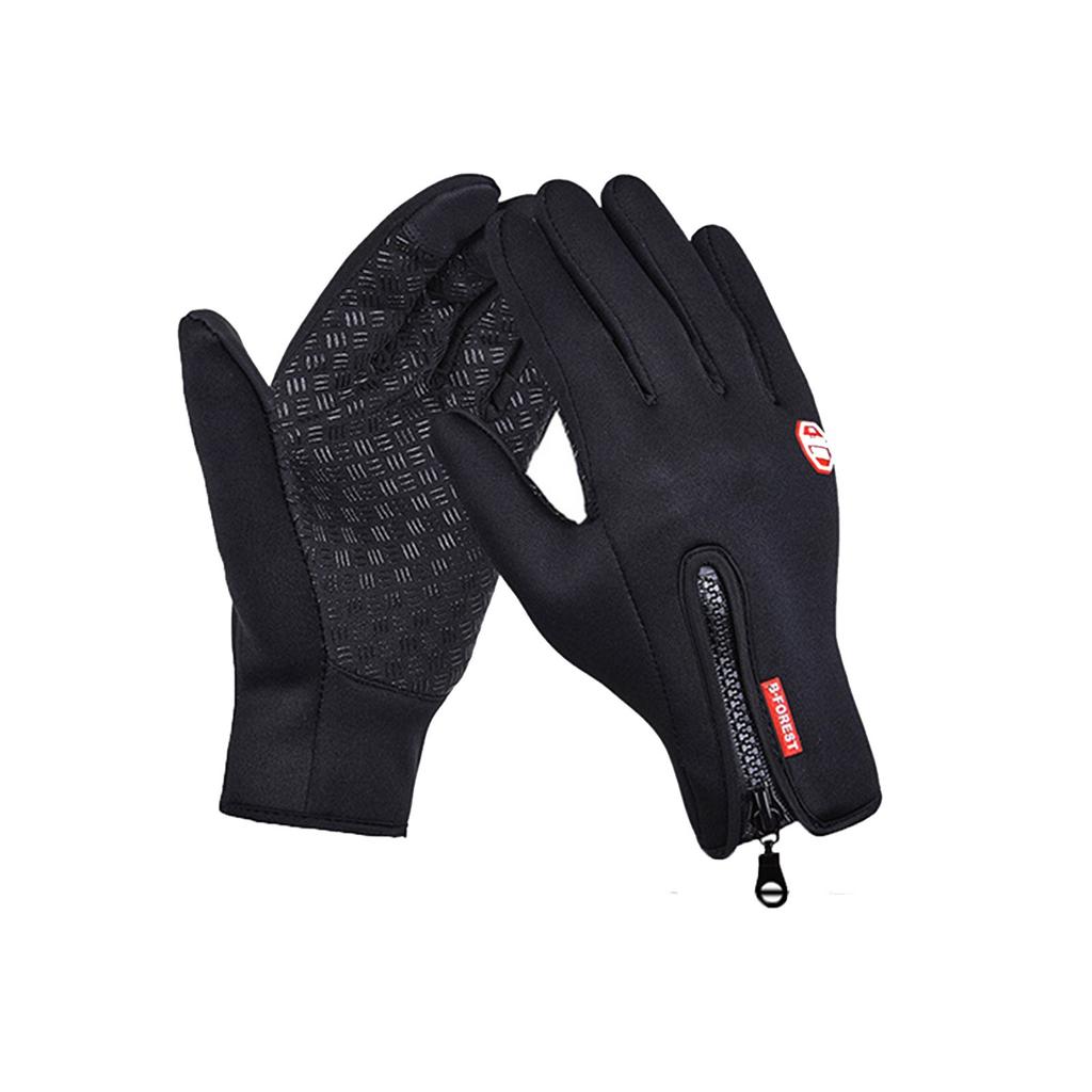 (Projector)Men Women Winter Thermal Outdoor Sport Ski Gloves Waterproof Screen Gloves