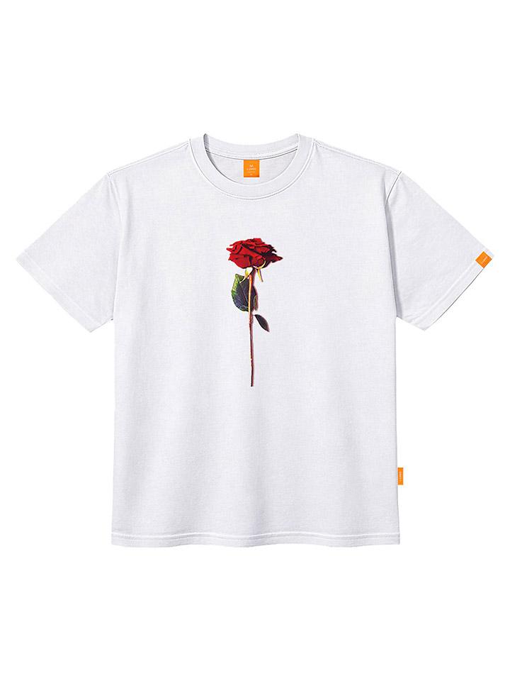 Ellamo Rose Short Sleeve T-Shirt Unisex Plus Size S~4Xl (B Type)