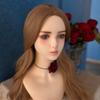 Wig Stand Portable Wig Holder Female Mannequin Head Wig Display Stand Wig Training Head Model for Hair Salons