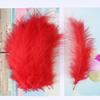 Fluffy Turkey Marabou Feather 10-15cm For Crafts Natural Plumas Jewelry Making Wedding Party Fly Tying Material Decoration