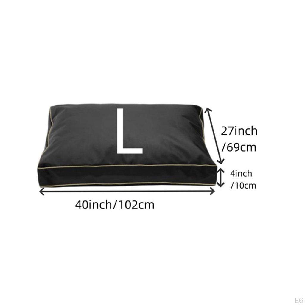 Dog Bed Cover Crate Mattress Washable Replacement Sheet Waterproof Pets Cat Mat Cushion