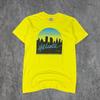 Vintage 1989 HOTLANTA Yellow Mens T-Shirt Sz M