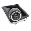 5/6 Speed For Opel ASTRA H Gear Shift Knob Lever Stick Gaiter Boot Parking Handbrake Grips Boot Cover Case Collar Car Styling
