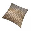 Earth Toned Wavy Zigzag Pillowcase Soft Polyester Cushion Cover Decorative Zig Zag Throw Pillow Case Cover Home Zippered 18"
