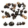 24 Teddy Bear Noses and Eyes - 10-25mm