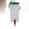 Automatic Bird Waterer High Capacity Adjustable Water Flow Parrot Parakeet Water Feeder for Cage