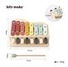Make Wooden Musical Instrument Toy for Educational Toy with Major Scale Pretend Wooden Toy Let's 2-Way Kids, Piano, Glockenspiel, Rhythm, Play,