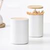Toothpick Holder Automatic Compact Design Convenient Cotton Swab Toothpick Dispenser for Home