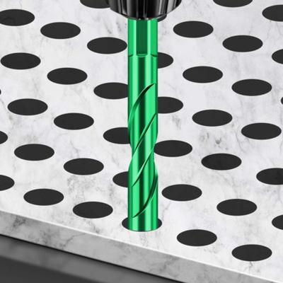 Highly Hardened Eccentric Drill Precision Drilling 6/8/10/12mm Drill Bits for Glass Tile Ceramic Rock Punching