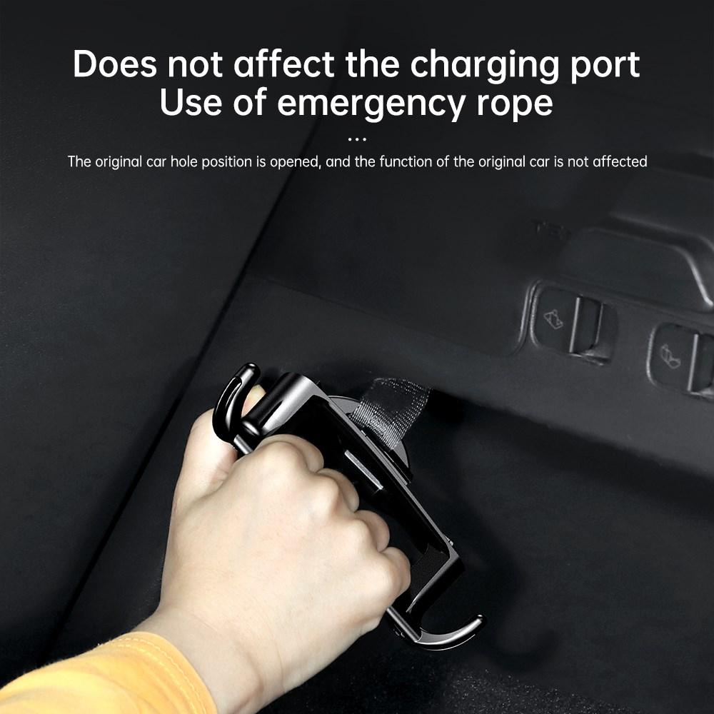 For Tesla Model Y Trunk Hook Load-bearing Cargo Rear Bag Holder Hanger For TESLA Model Y /2022 Trunk Hook
