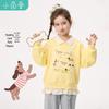 Girls' Fun Print Round Neck Sweatshirt