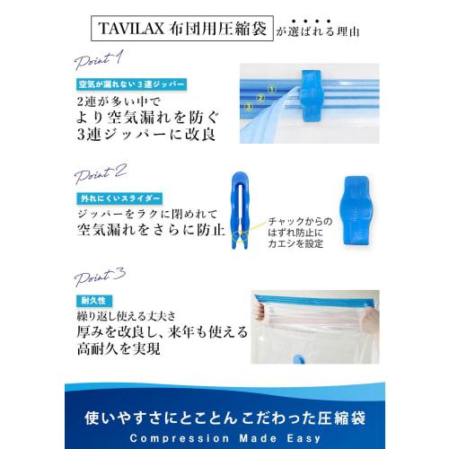 TAVILAX Futon Compression Bag, Futon Storage Bag, Clothing Compression Bag, Vacuum Cleaner, Convenient Item [Featured In Rurubu] Futon Storage Bag