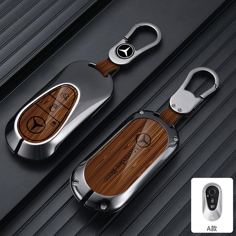 FIQ4  New 2025 Car Remote Key Cover Case Shell Fob For Mercedes Benz 2021 C /S Class W223 W206 S350L S400L S450L S500L Key Cover Case