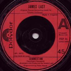 

7inch Record JAMES LAST - Summertime POSP45 Polydor 1979 UK Jazz Used