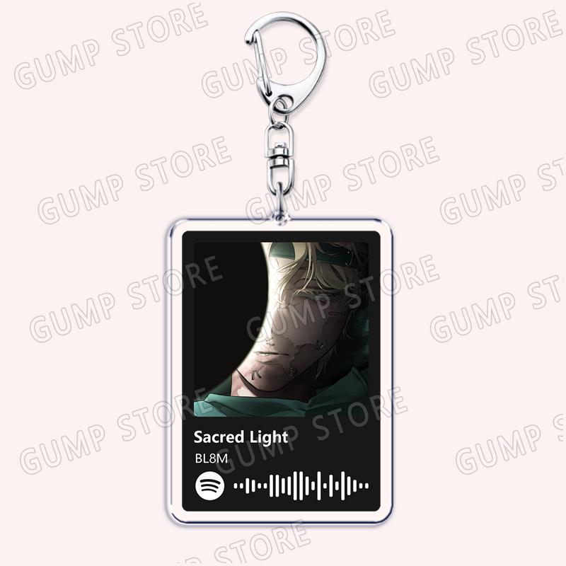 Alien Stage Musik Lieder Schlüsselanhänger für Frauen Zubehör Tasche Herrscher meines Herzens Cure Black Sorrow Schlüsselanhänger Schmuck Fans Freund Geschenke