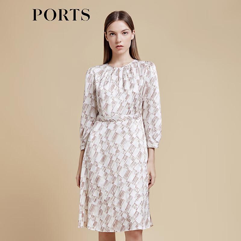 

PORTS Women s Spring/Summer Elegant Printed Dress 2