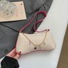 Single-shoulder Underarm Trendy Woven Cherry Style Beach Tote Bag for Women