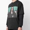 Palace Wise Up Print Tee Featuring Disaster Artist James Franco Men Tops Black P17TS008T