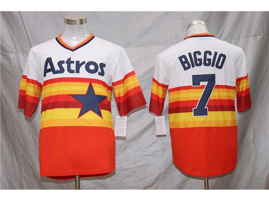 

Мужская бейсбольная джерси фаната элитного уровня Astros с вышивкой, со скидками за количество Large