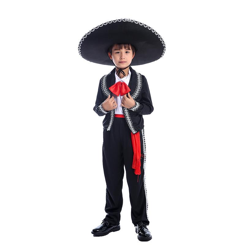 Children's Cinco De Mayo Mexican Mariachi Dance Costume