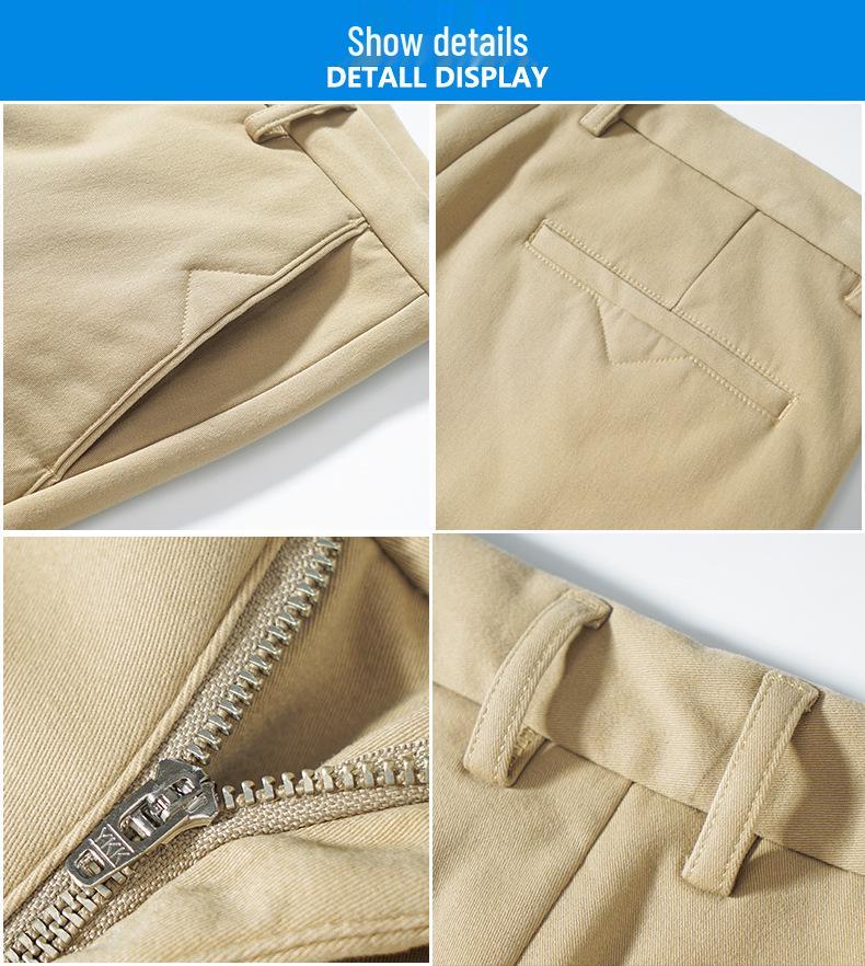 Herren Stretch Slim Fit Straight Leg Hose - Modische, vielseitige Freizeitbekleidung