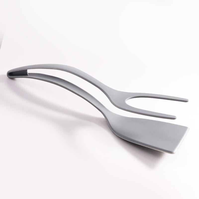 Nylon 2-in-1 Spatula Tongs