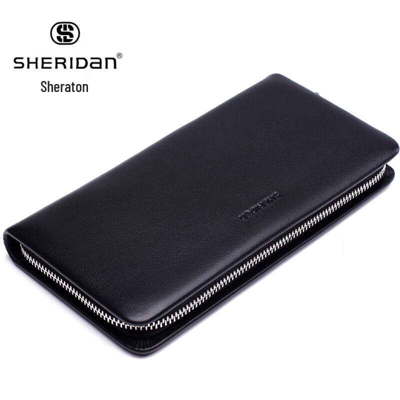 Мужская кожаная сумка-клатч Sheraton