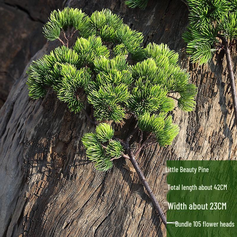 Pine Needle Juniper Artificial Bonsai with Dried and Plastic Pine Leaves