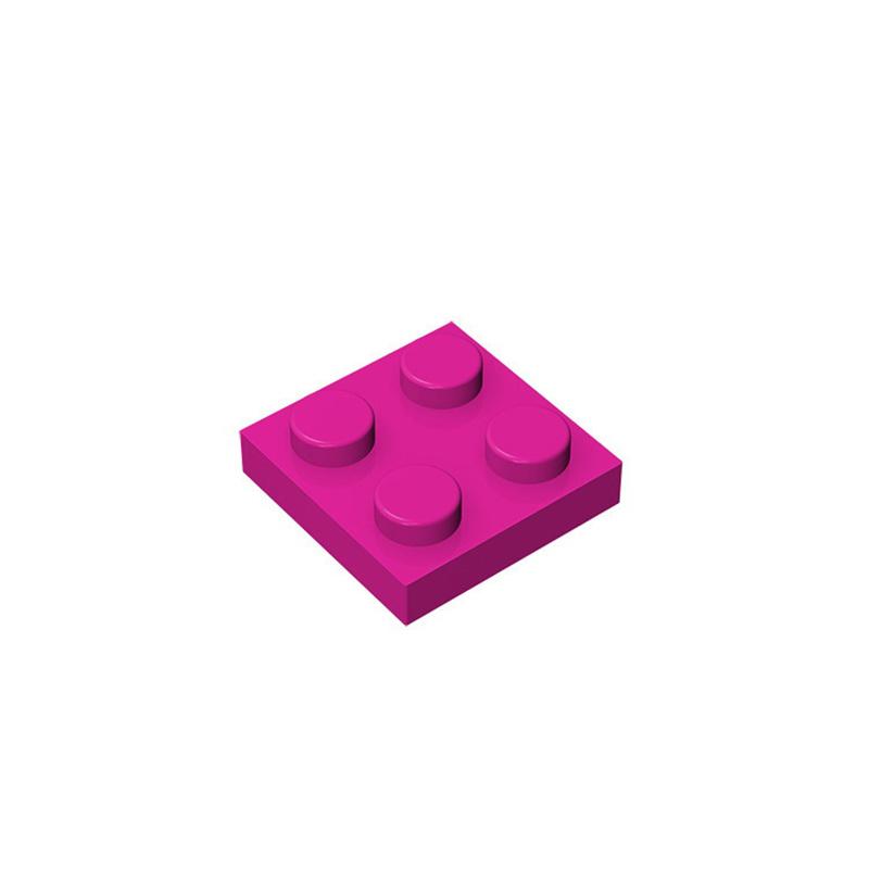 150pcs DIY Building Blocks Thin Figures Bricks 2x2 Dots Educational Creative Size Compatible With 3022 Plastic Toys for Children